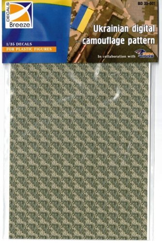 Przejdź do produktu Breeze Decals 35-001 - 1:35 Ukrainian Digital Camouflage Pattern