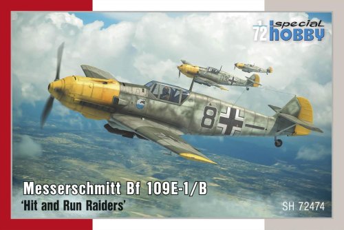 Przejdź do produktu Special Hobby 72474 - 1:72 Messerschmitt Bf 109E-1/B Hit and Run Raiders
