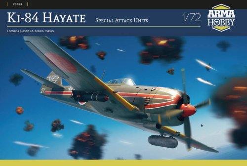 Przejdź do produktu Arma Hobby 70053 - 1:72 Ki-84 Hayate Special Attack Units