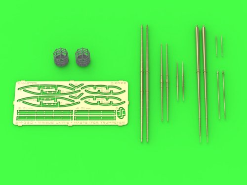 Przejdź do produktu Master SM-350-117 - 1:350 Zestaw masztów pancernika SMS Viribus Unitis