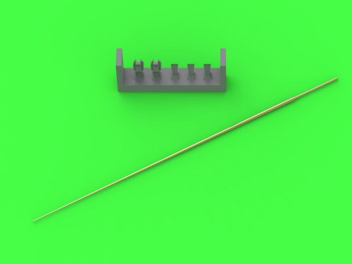 Przejdź do produktu Master GM-72-017 - 1:72 Niemiecka składana antena prętowa 2m z okresu II w. św. do wczesnych PzKpfw II-IV
