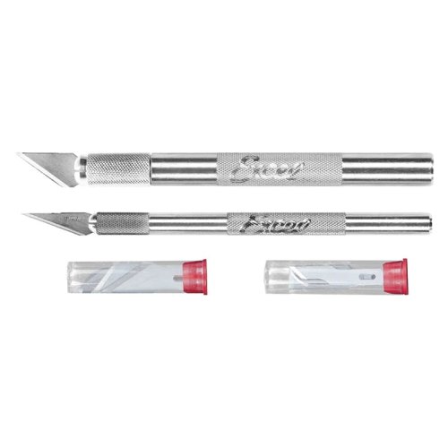 Przejdź do produktu EXCEL 19062 - Zestaw 2 skalpeli modelarskich + 10 różnych ostrzy