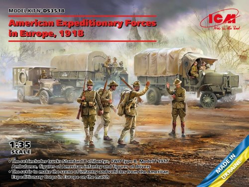 Przejdź do produktu ICM DS3518 - 1:35 American Expeditionary Forces in Europe, 1918