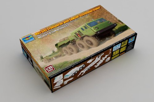 Przejdź do produktu Trumpeter 01089 - 1:35 MAZ-545 Transporter With CHMZAP-5247G Semi-Trailer