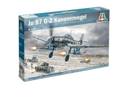 Przejdź do produktu Italeri 1466 - 1:72 Ju 87 G-2 Kanonenvogel