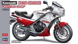 Hasegawa 21745 - 1:12 Kawasaki KR250 White/Red Color 1984