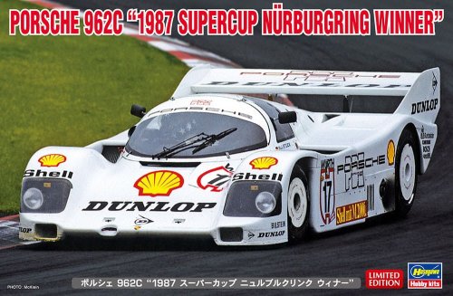 Przejdź do produktu Hasegawa 20603 - 1:24 Porsche 962C 1987 Supercup Nurburgring Winner