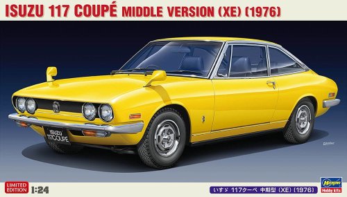 Przejdź do produktu Hasegawa 20599 - 1:24 Isuzu 117 Coupe Middle Version (XE) 1976