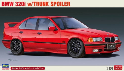 Przejdź do produktu Hasegawa 20592 - 1:24 BMW 320i w/Trunk Spoiler