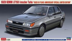 Hasegawa 20586 - 1:24 Isuzu Gemini JT150 Irmscher Turbo Isuzu 50 Years Anniversary Special limited Edition