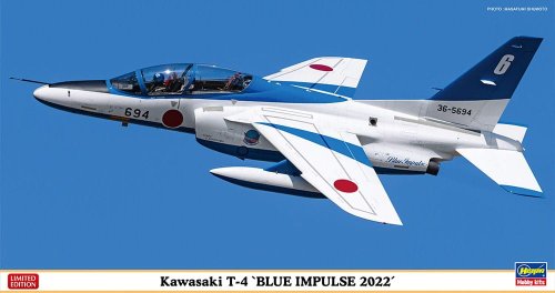 Przejdź do produktu Hasegawa 07513 - 1:48 Kawasaki T-4 Blue Impulse 2022