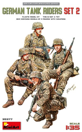 Przejdź do produktu Miniart 35377 - 1:35 German Tank Raiders set 2