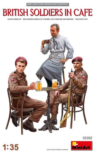 Przejdź do produktu Miniart 35392 - 1:35 British Soldiers in cafe