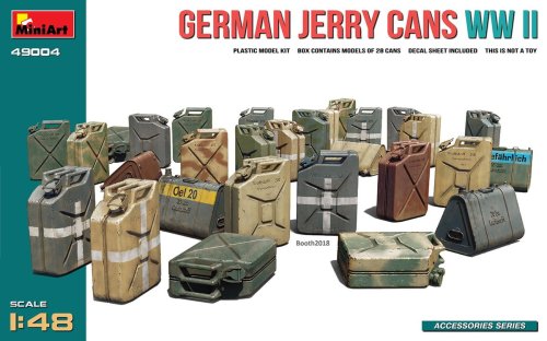 Przejdź do produktu Miniart 49004 - 1:48 German Jerry cans WWII