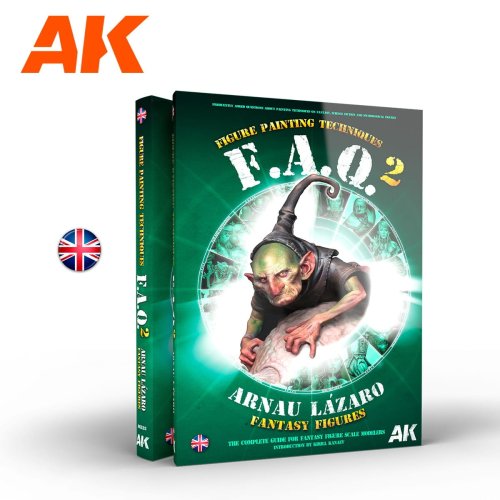 Przejdź do produktu AK Interactive 525 - FAQ 2 Fantasy Figures Painting Techniques by Arnau Lazaro