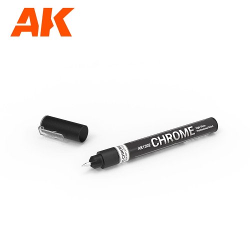 Przejdź do produktu AK Interactive 1302 - Marker z farbą metaliczną Chrome