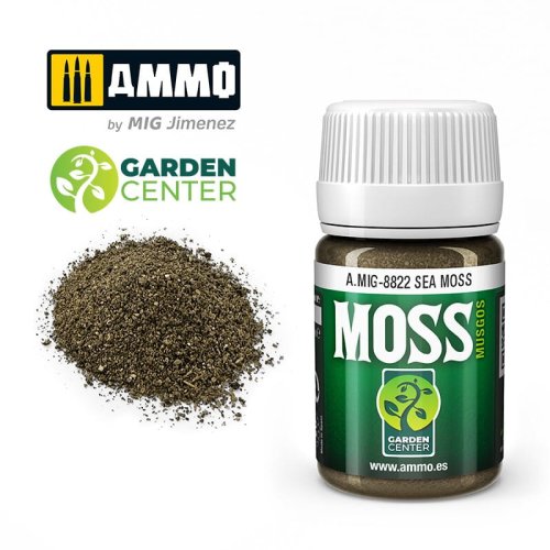 Przejdź do produktu Ammo Mig 8822 - Posypka roślinna do makiet Sea Moss 35 ml