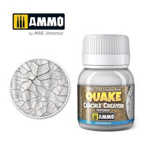 Ammo Mig 2182 - Masa do makiet Quake Crackle Creator Textures Crackle Base 40 ml