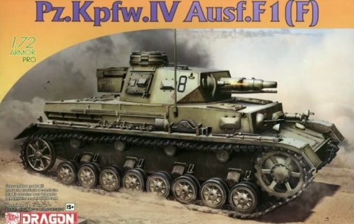 Przejdź do produktu Dragon 7609 - 1:72 Pz.Kpfw.IV Ausf.F1 (F)