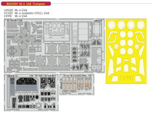 Przejdź do produktu Eduard BIG49359 - 1:48 Mi-4