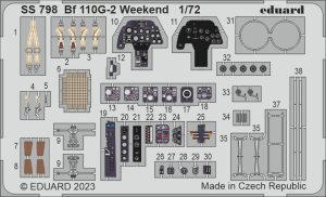 Eduard SS798 - 1:72 Bf 110G-2 Weekend