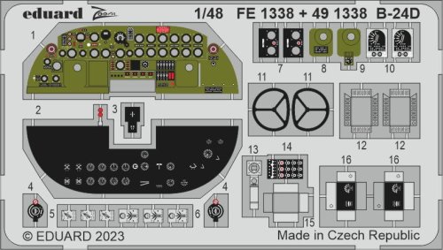 Przejdź do produktu Eduard FE1338 - 1:48 B-24D