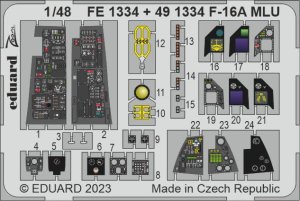 Eduard FE1334 - 1:48 F-16A MLU