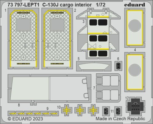 Przejdź do produktu Eduard 73797 - 1:72 C-130J cargo interior