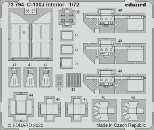 Przejdź do produktu Eduard 73794 - 1:72 C-130J interior