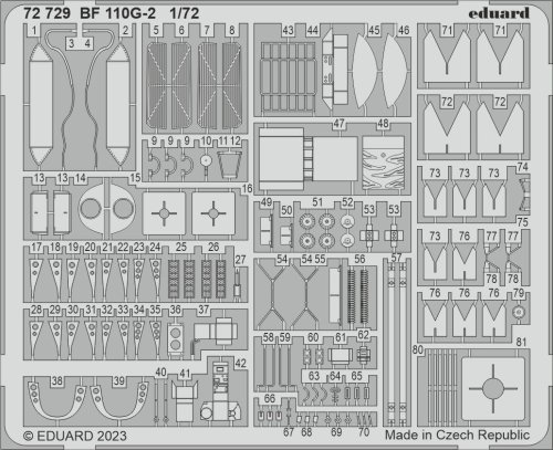 Przejdź do produktu Eduard 72729 - 1:72 Bf 110G-2