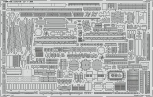 Przejdź do produktu Eduard 53291 - 1:350 USS Alaska CB-1 part 3
