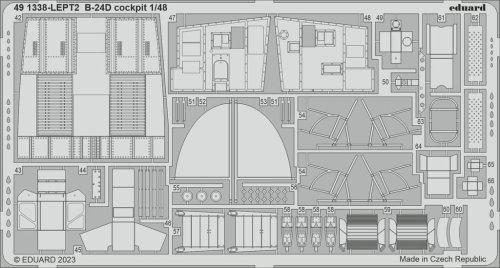 Przejdź do produktu Eduard 491338 - 1:48 B-24D cockpit