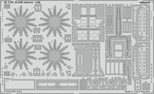 Przejdź do produktu Eduard 481102 - 1:48 B-24D exterior