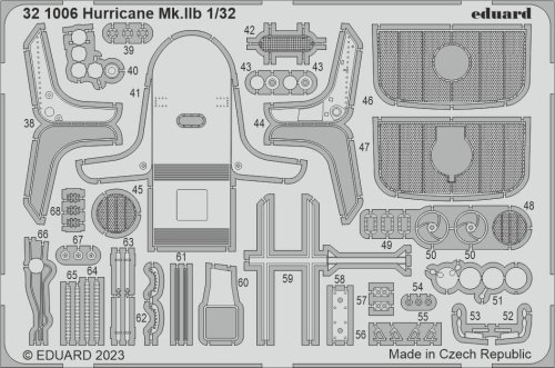 Przejdź do produktu Eduard 321006 - 1:32 Hurricane Mk.IIb