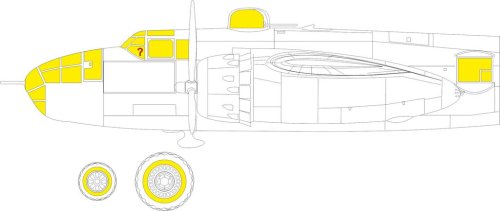 Przejdź do produktu Eduard EX926 - 1:48 B-25J glazed nose TFace