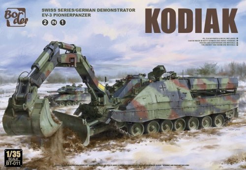 Przejdź do produktu Border BT011 - 1:35 Kodiak Swiss Series/German Demonstrator AEV-3 Pionierpanzer