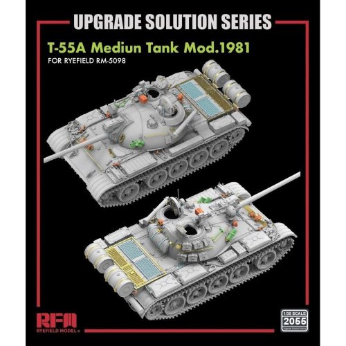 Przejdź do produktu Rye Field Model 2055 - 1:35 T-55A Medium Tank Mod. 1981 - Upgrade Solution
