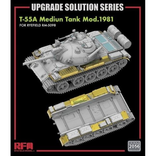 Przejdź do produktu Rye Field Model 2056 - 1:35 T-55A Medium Tank Mod. 1981 - Upgrade Solution