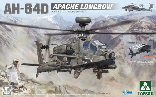 Przejdź do produktu Takom 2601 - 1:35 AH-64D Apache Longbow Attack Helicopter