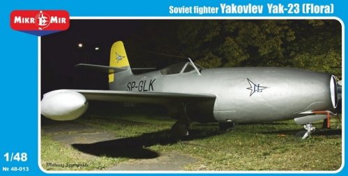 Przejdź do produktu Mikromir 48013 - 1:48 Yakovlev Yak-23 Flora Soviet Fighter