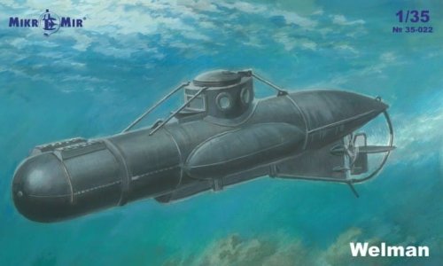 Przejdź do produktu Mikromir 35022 - 1:35 Welman midget submarine