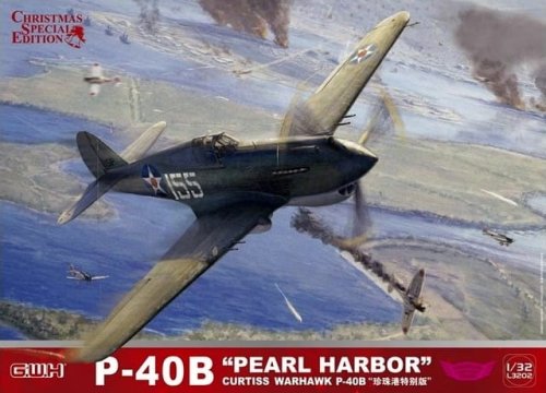 Przejdź do produktu Great Wall Hobby L3202 - 1:32 P-40B Curtiss Warhawk Pearl Harbor