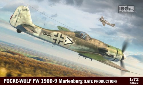 Przejdź do produktu IBG 72532 - 1:72 Focke-Wulf FW 190D-9 Marienburg Late production