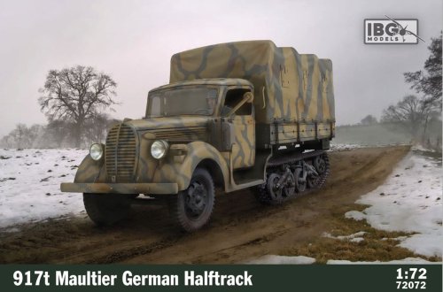 Przejdź do produktu IBG 72072 - 1:72 917t Maultier German Halftrack