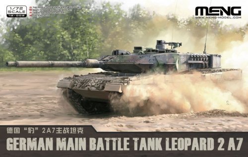 Przejdź do produktu Meng Model 72002 - 1:72 German Main Battle Leopard 2 A7
