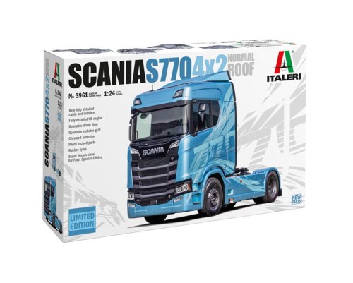 Przejdź do produktu Italeri 3961 - 1:24 Scania 770 4x2 Normal Roof Limited Edition