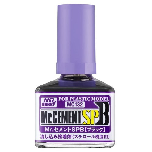 Przejdź do produktu Mr.Hobby MC132 - Klej czarny rzadki Mr. Cement SP Black 40 ml