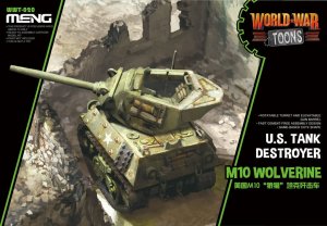Meng Model WWT020 - World War Toons M10 Wolverine U.S. Tank Destroyer
