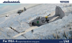 Eduard 84117 - 1:48 Fw 190A-4 Engine Flaps & Two Wing Guns