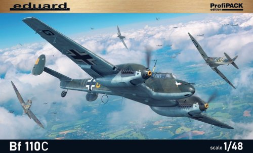 Przejdź do produktu Eduard 8209 - 1:48 Messerschmitt Bf 110C